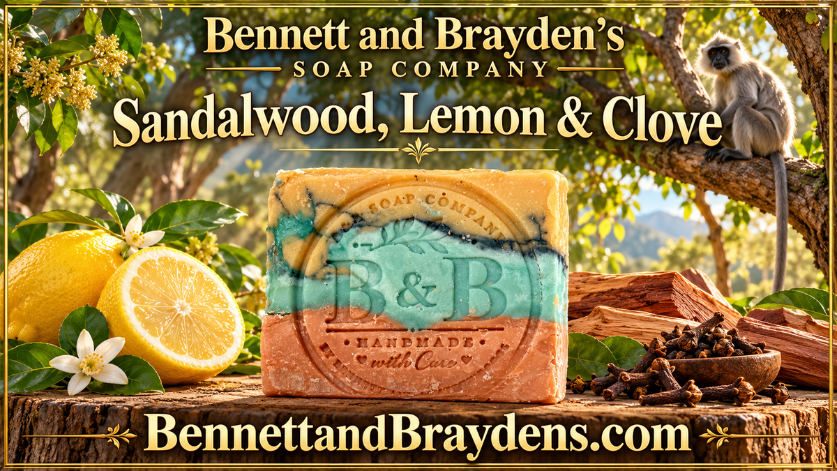 Sandalwood, lemon and clove