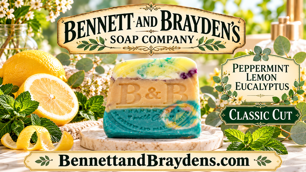 Peppermint, lemon and eucalyptus