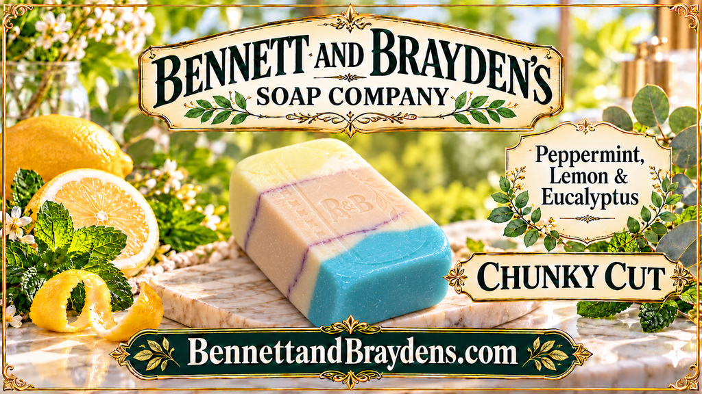 Peppermint, lemon and eucalyptus