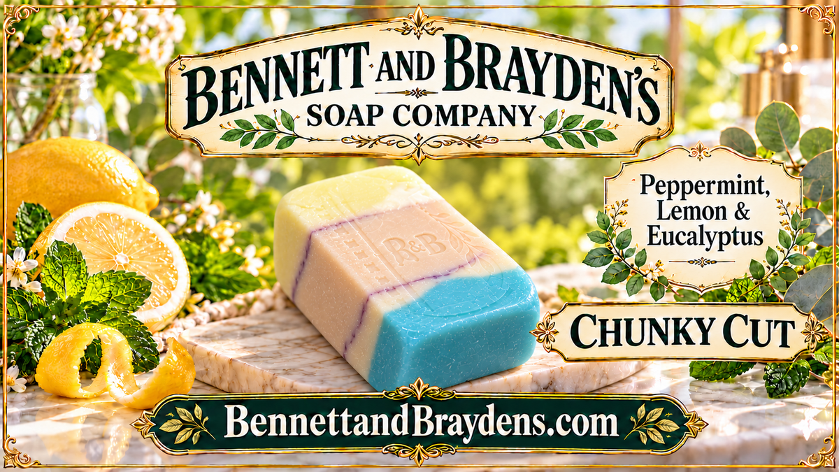 Peppermint, lemon and eucalyptus